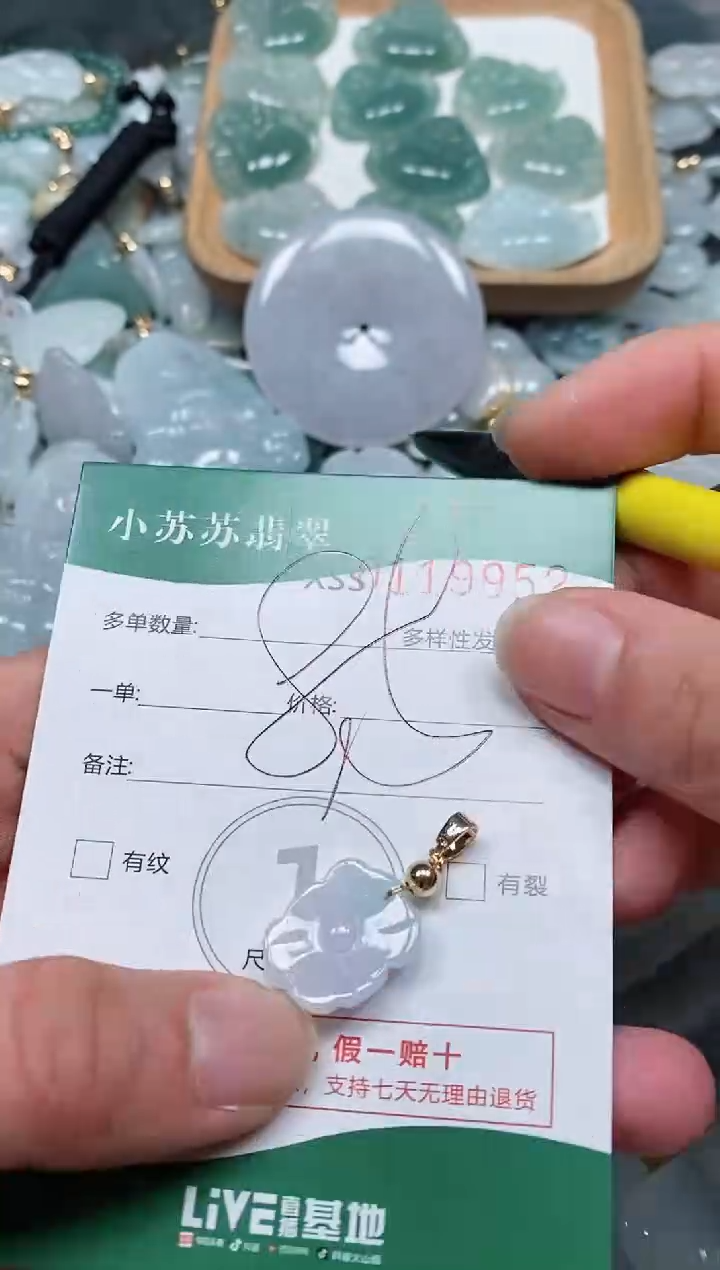 【闪购商品】翡翠颈饰未镶嵌闪购商品0119952