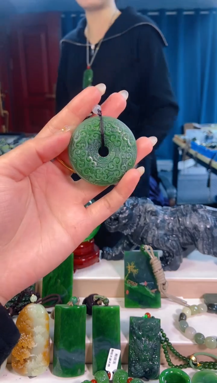 【闪购商品】和田玉挂件未镶嵌1