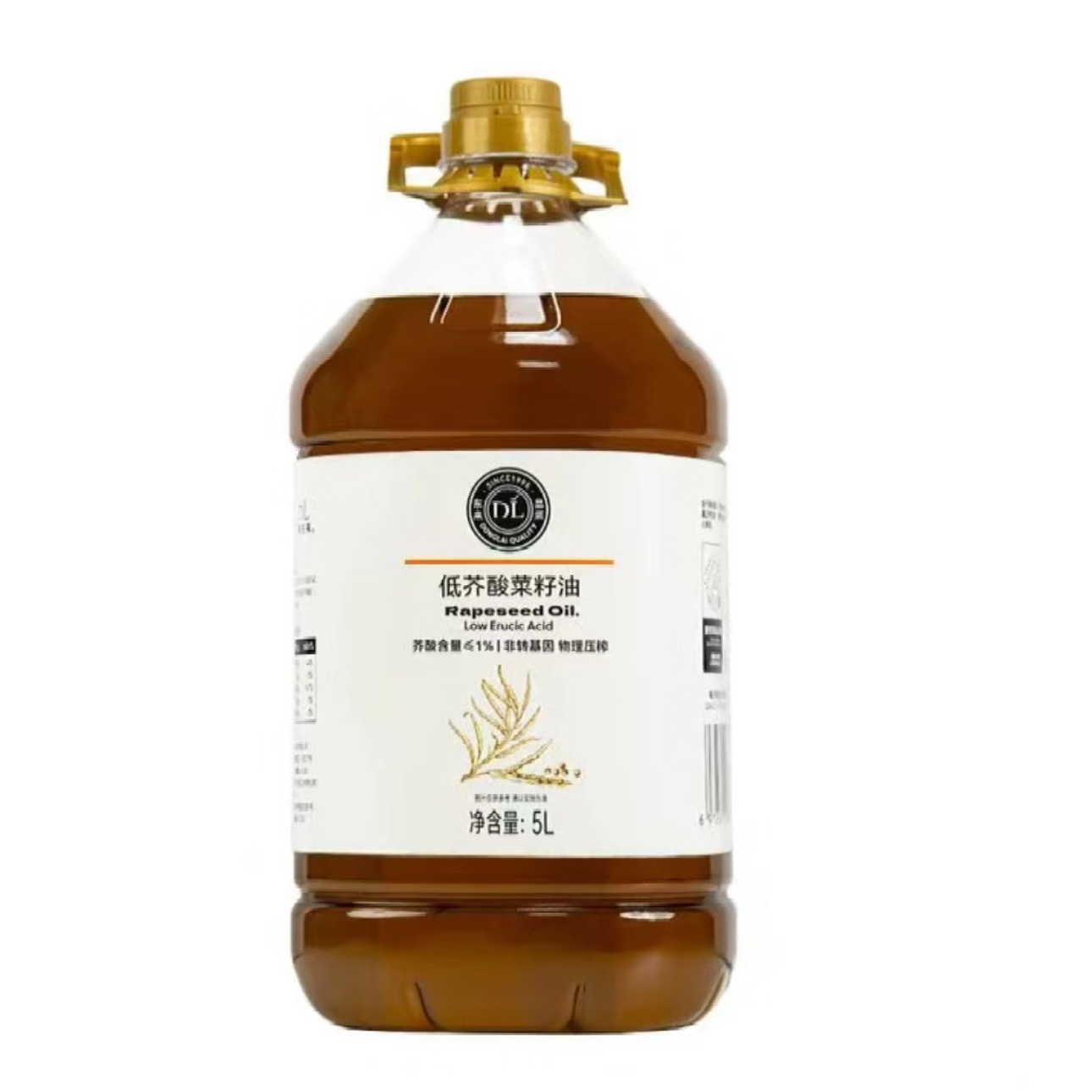 【许昌正品代购】菜籽油低芥酸菜籽油物理压榨菜籽油