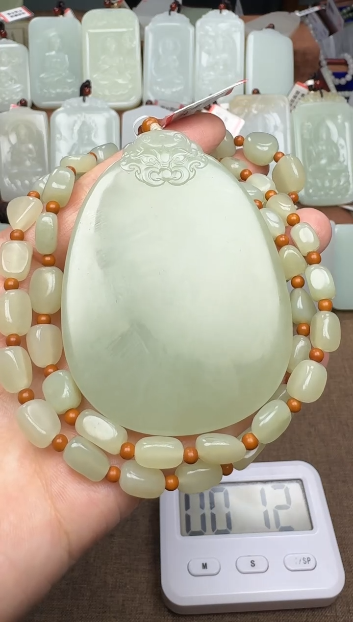 【闪购商品】和田玉颈饰未镶嵌和田玉挂件