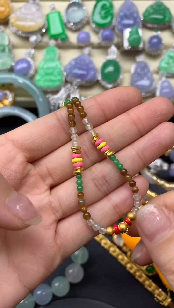 【闪购商品】翡翠手链未镶嵌338-中国好珍宝