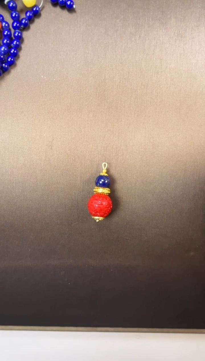 合金珐琅岚*合金珐琅葫芦吊坠岚*