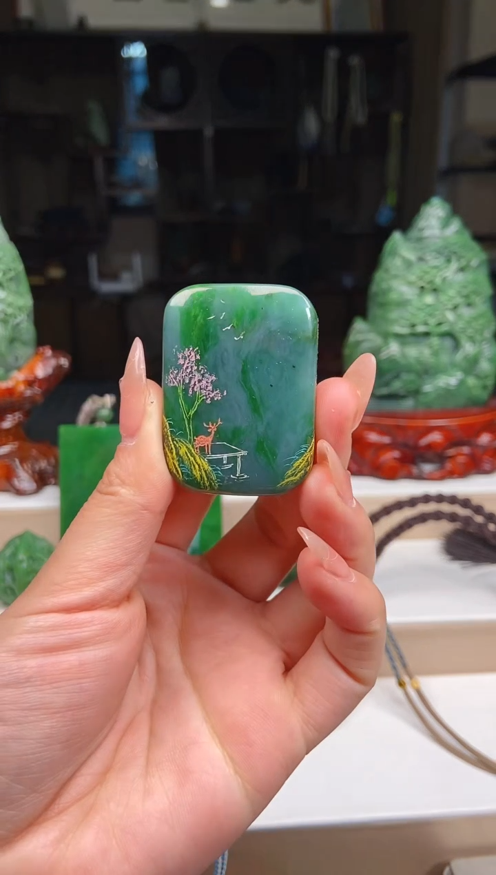 【闪购商品】和田玉挂件未镶嵌1