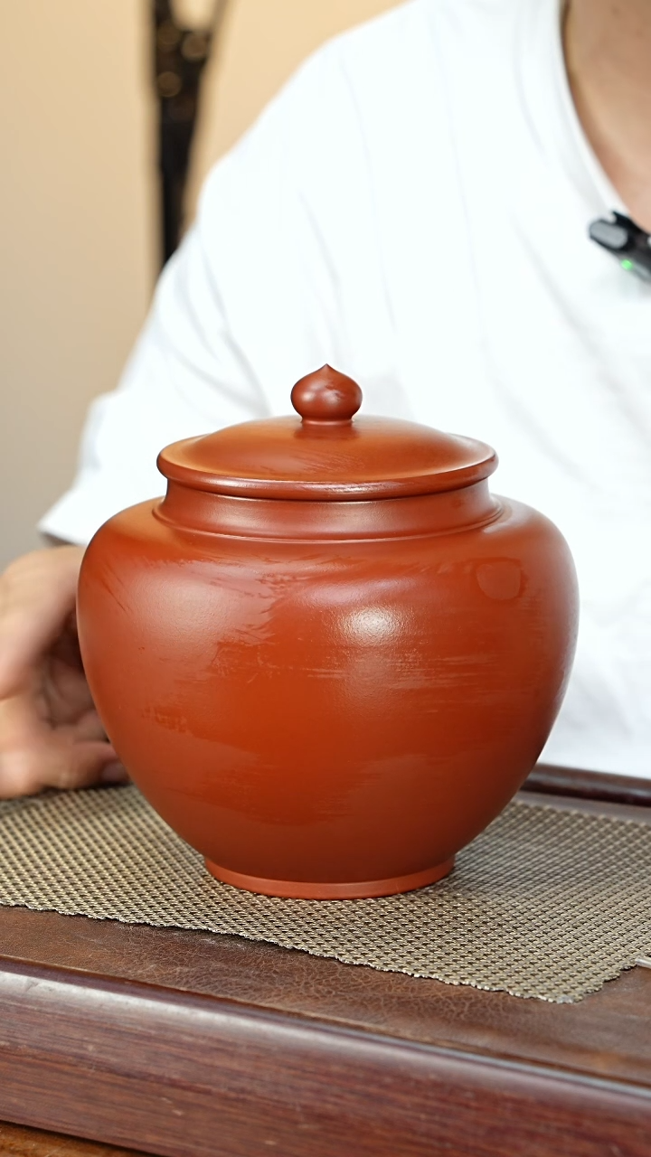 宜兴原矿紫砂茶叶罐
