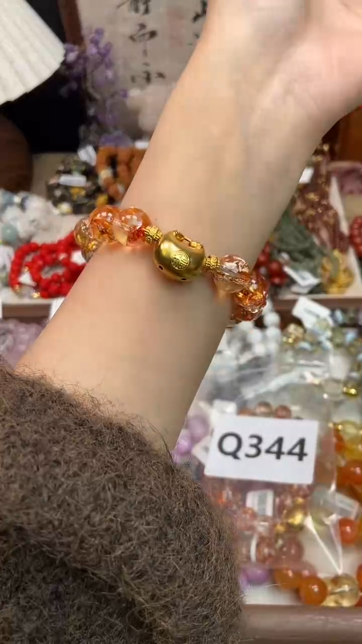 未镶嵌手链水晶344