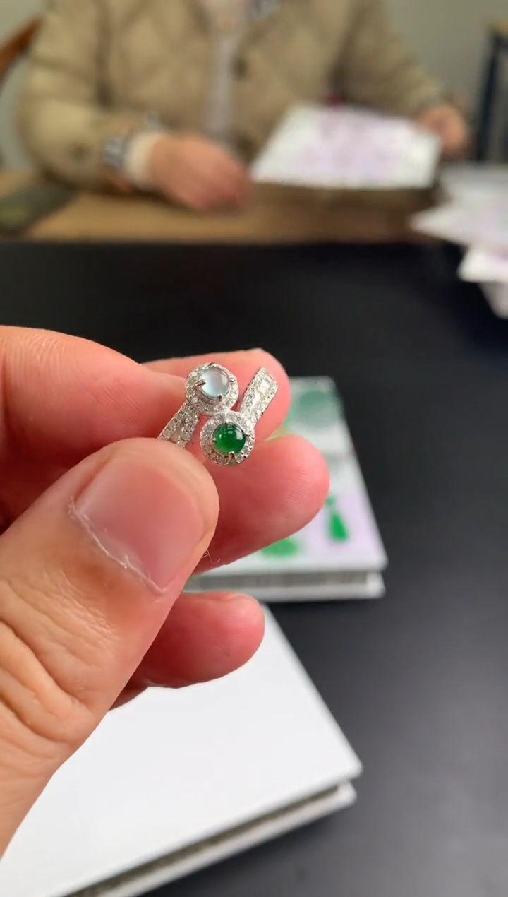 【闪购商品】翡翠戒指未镶嵌多样性发一件