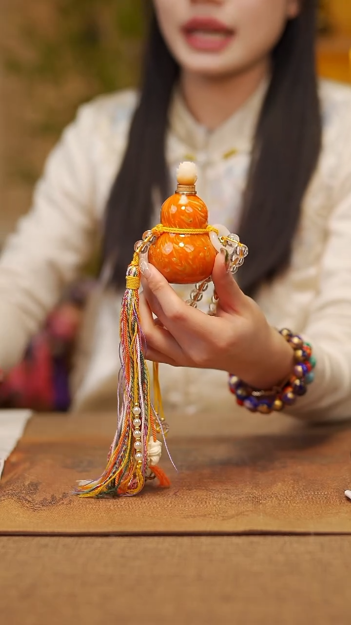 【闪购商品】861宴禾堂大漆车挂葫芦118