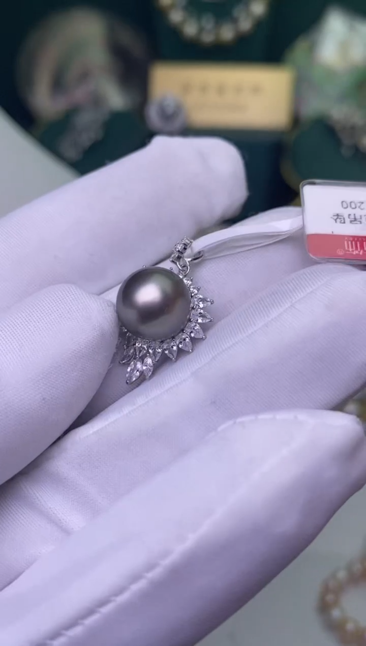 【闪购商品】海水珍珠颈饰银S925镶嵌1