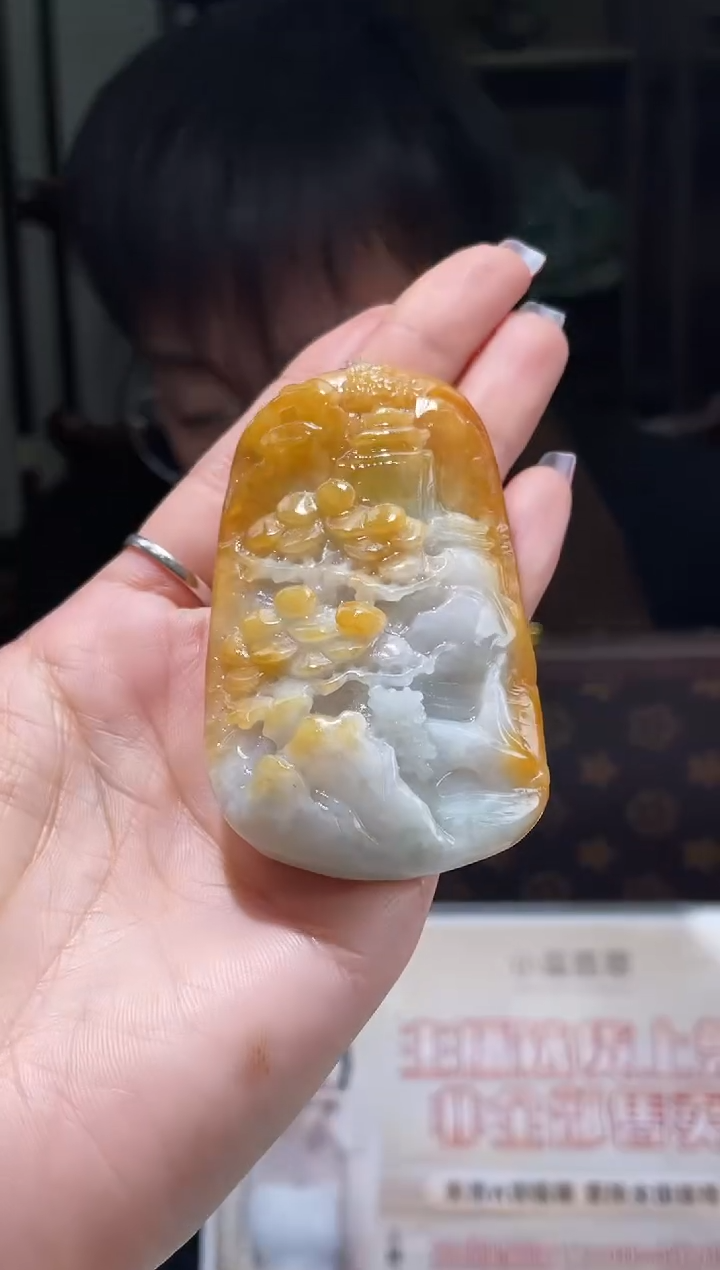 【闪购商品】定制翡翠未镶嵌不退不换CMH1件-A