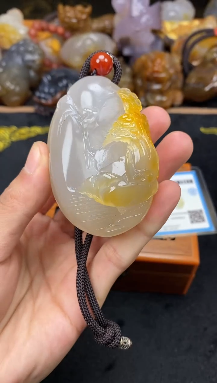 未镶嵌玛瑙/玉髓珠宝奇石飞*0