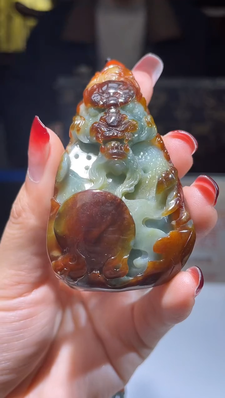 【闪购商品】定制翡翠未镶嵌不退不换CMH1件-A