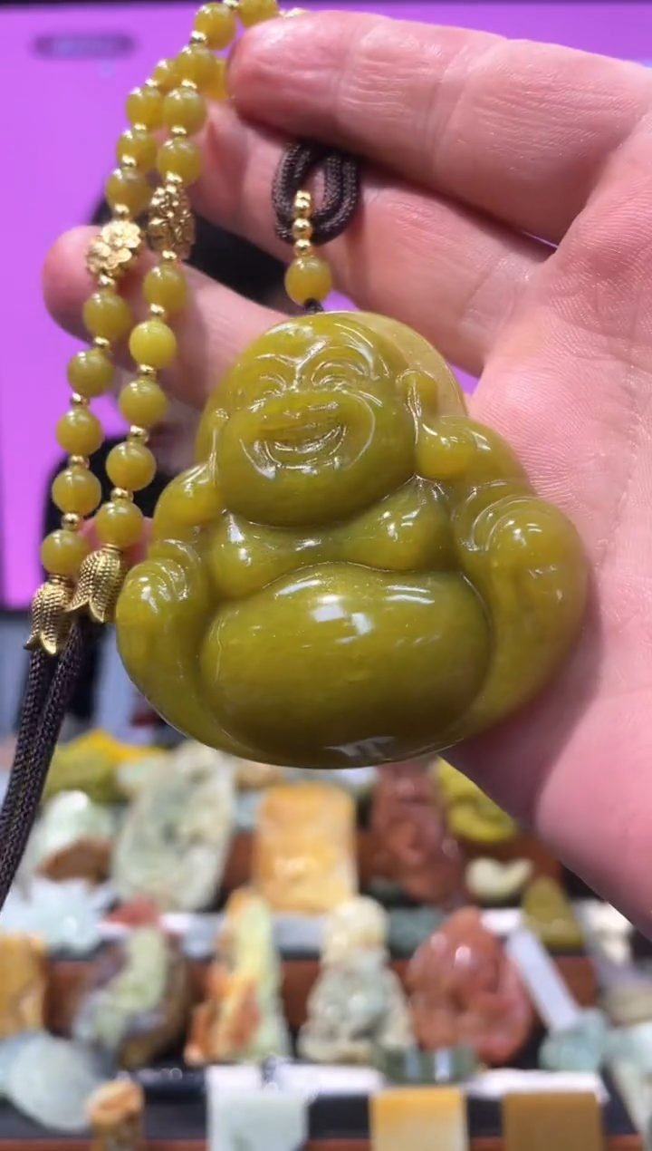 【闪购商品】岫玉吊坠未镶嵌·