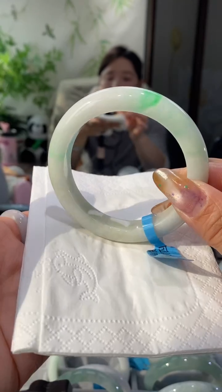 未镶嵌手镯翡翠圈口56.4