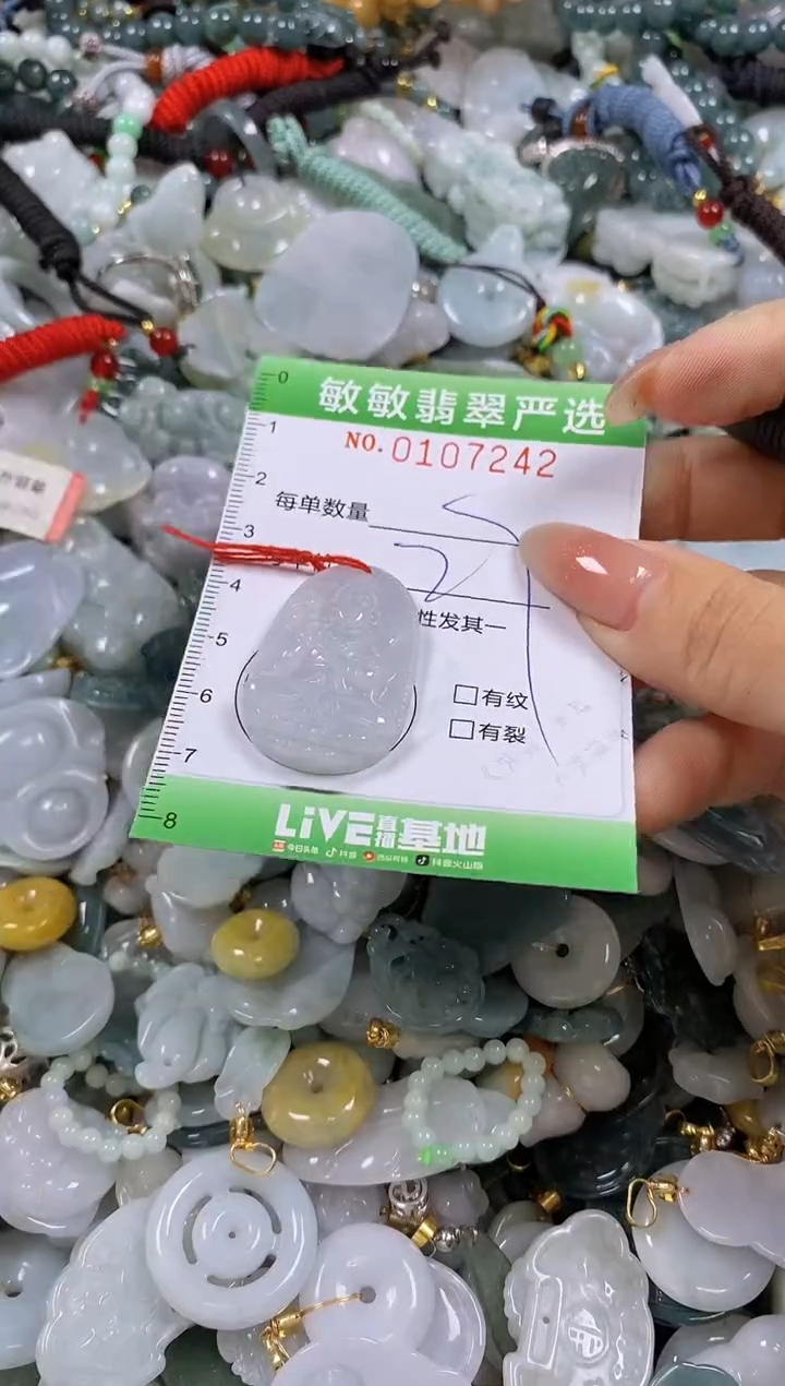 【闪购商品】翡翠颈饰未镶嵌闪购0107242