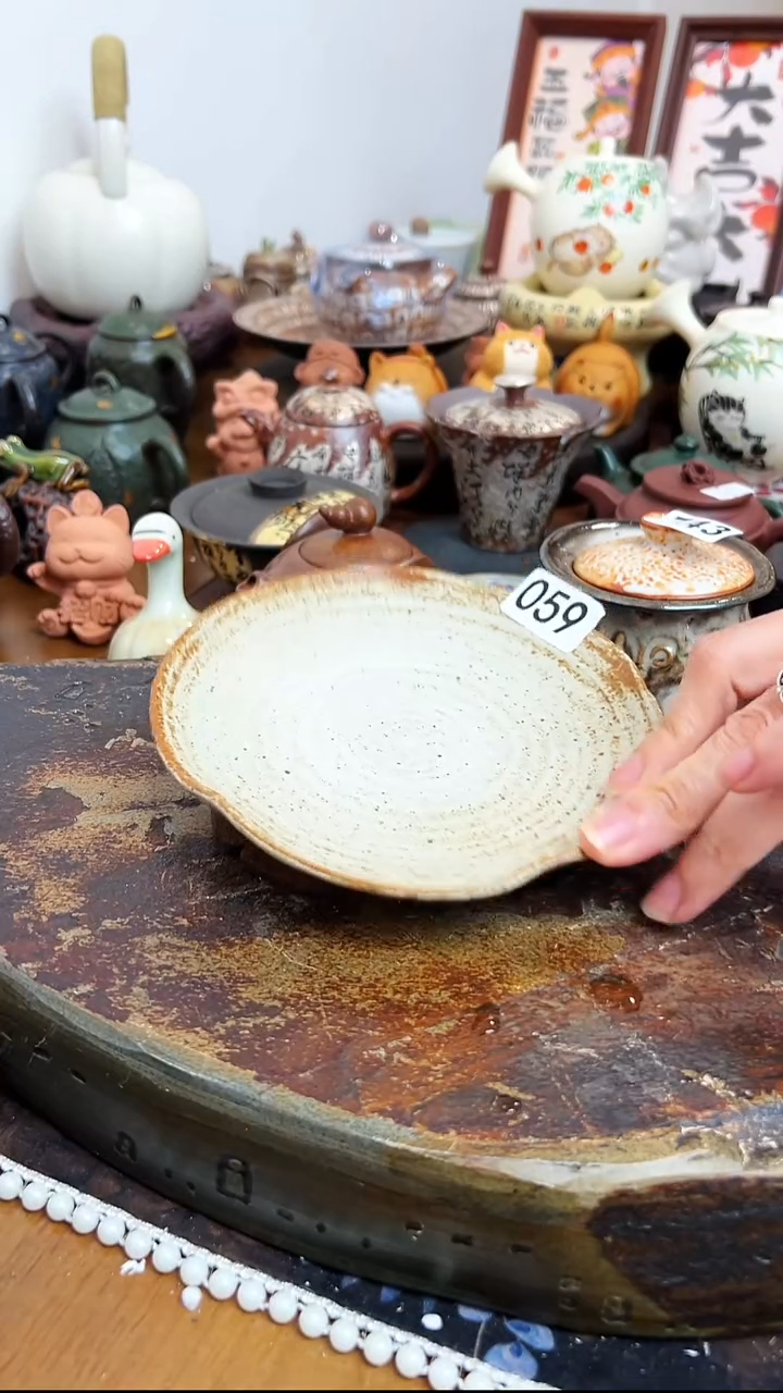  【茶瓷物语】柴烧壶承059