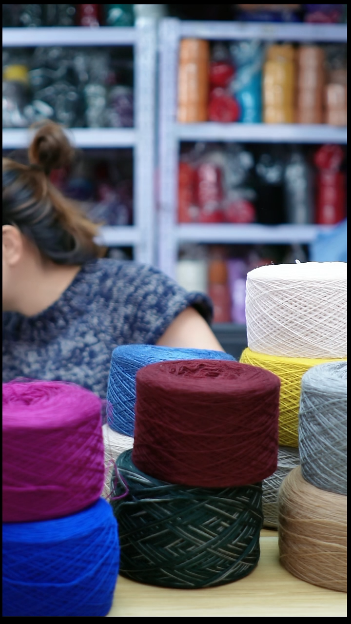 羊毛欢姐手编线D061