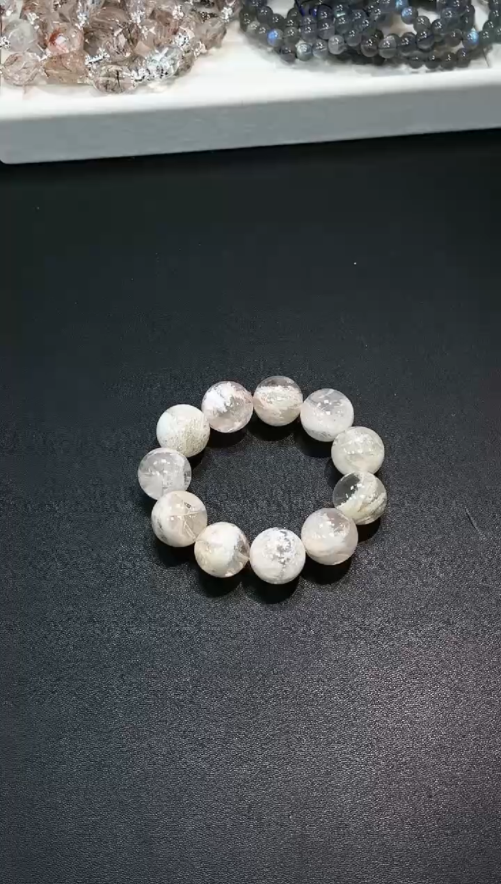 【闪购商品】水晶手串未镶嵌27g多样性发其一/1条21mm默认微瑕