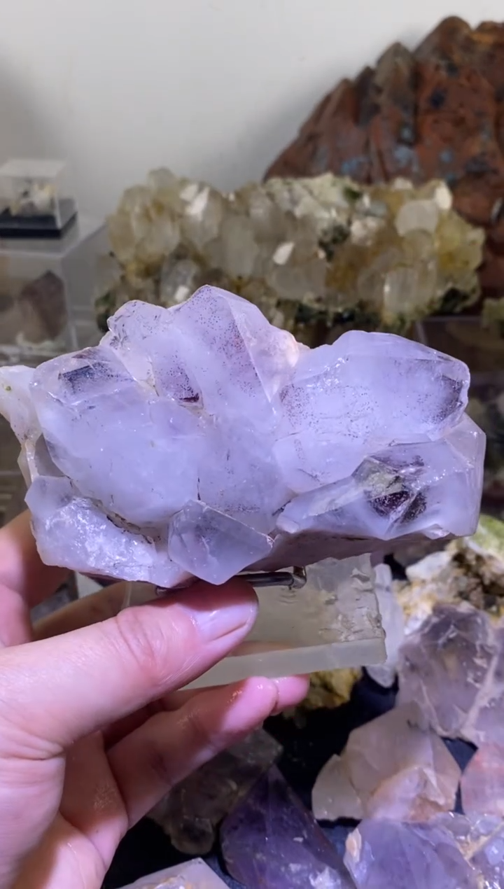 未镶嵌珠宝半成品水晶66号413g四川超七花园水晶原石