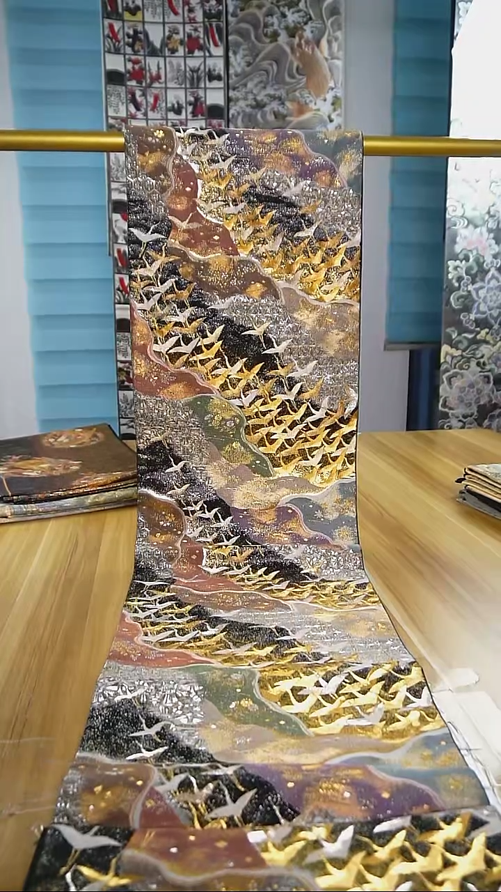 【闪购商品】织绣织锦142六通群鹤