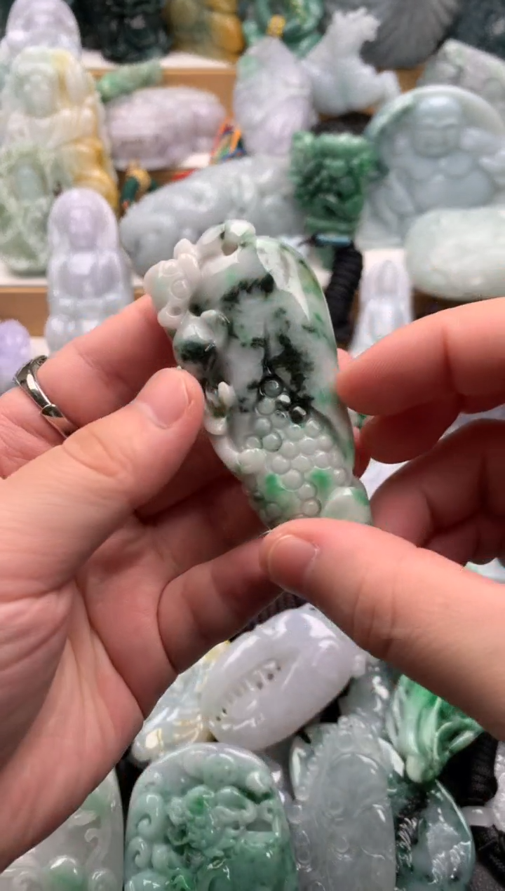 吊坠(不含链)未镶嵌翡翠1