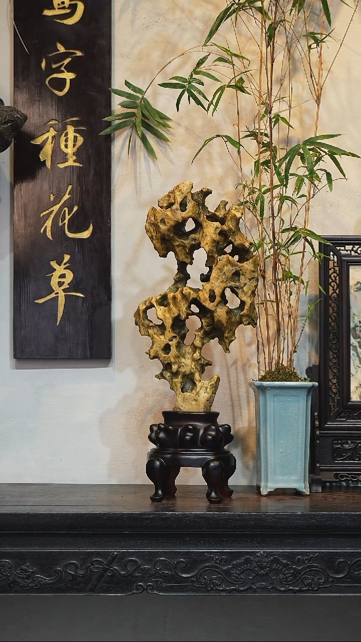 石材太湖石家居摆件