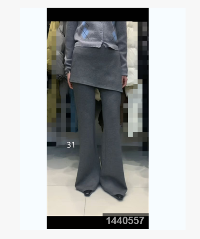 小妳XiaoNi———（冬款休闲喇叭裤1440557）