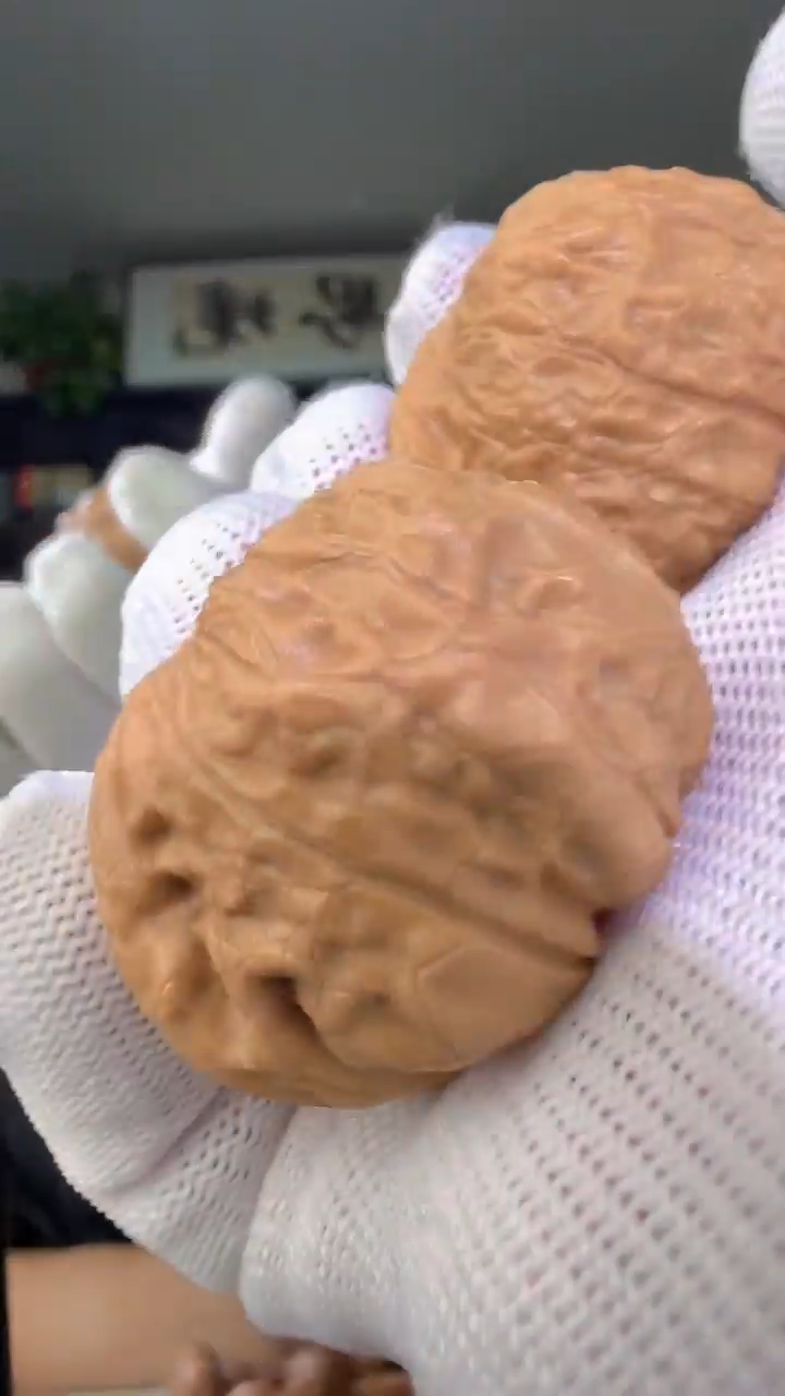 把件龙脊菩提004南瓜