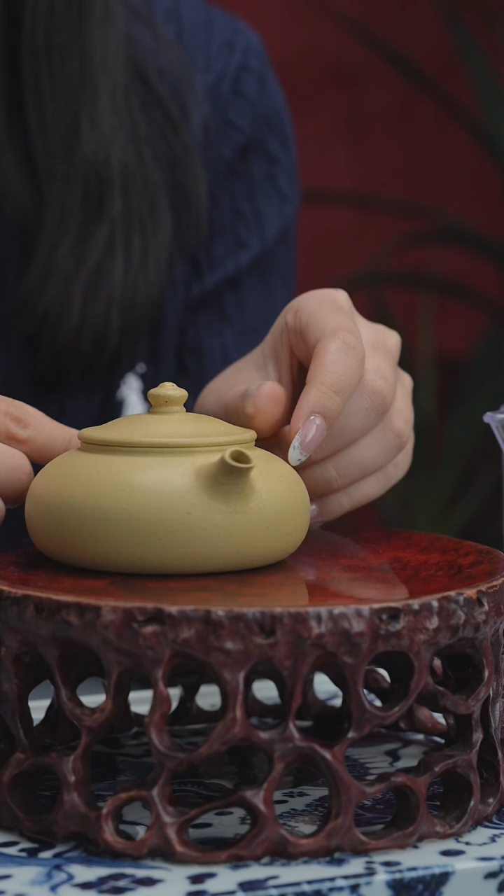 【闪购商品】紫砂茶壶寒江本绿