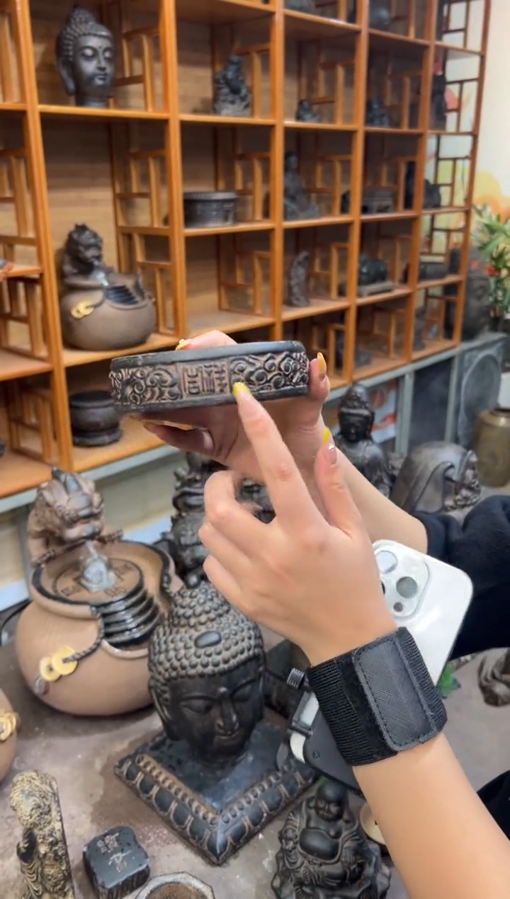 陶土【火山泥】吉祥底座