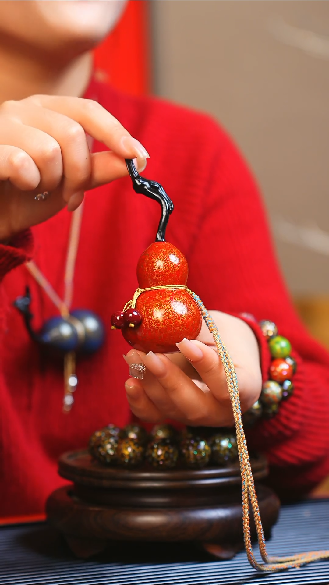 【闪购商品】JP018大师姐臻选大漆手捻（未开口）