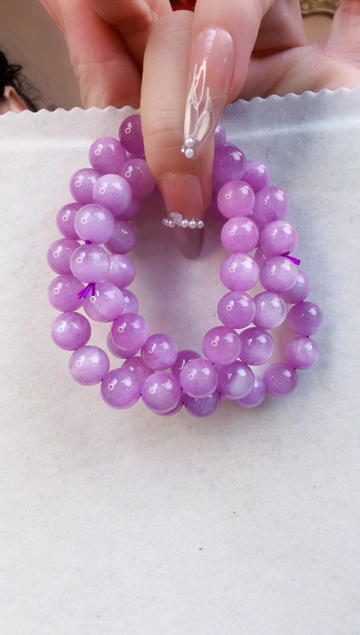 【闪购商品】锂辉石项链未镶嵌项链约10.5mm