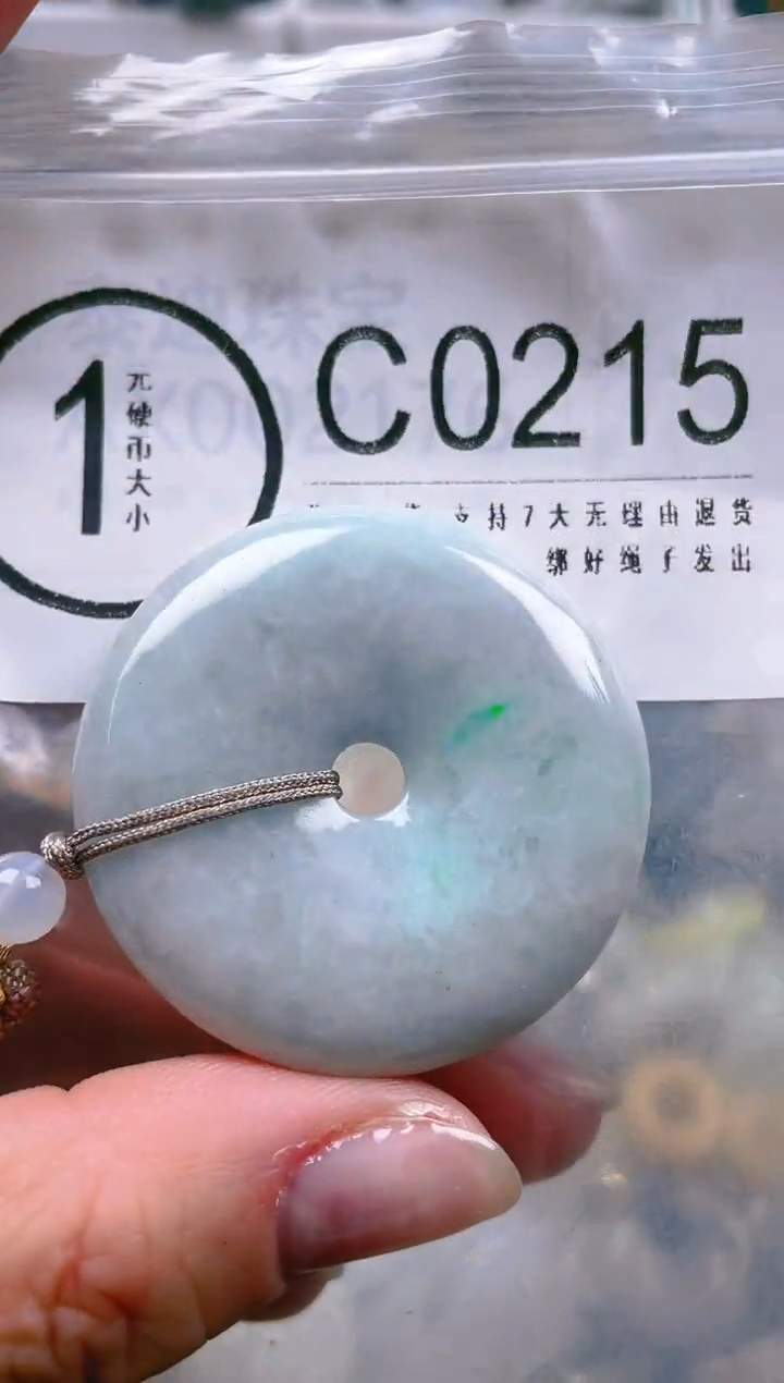 【闪购商品】翡翠颈饰未镶嵌/C/翡翠A货一图一物