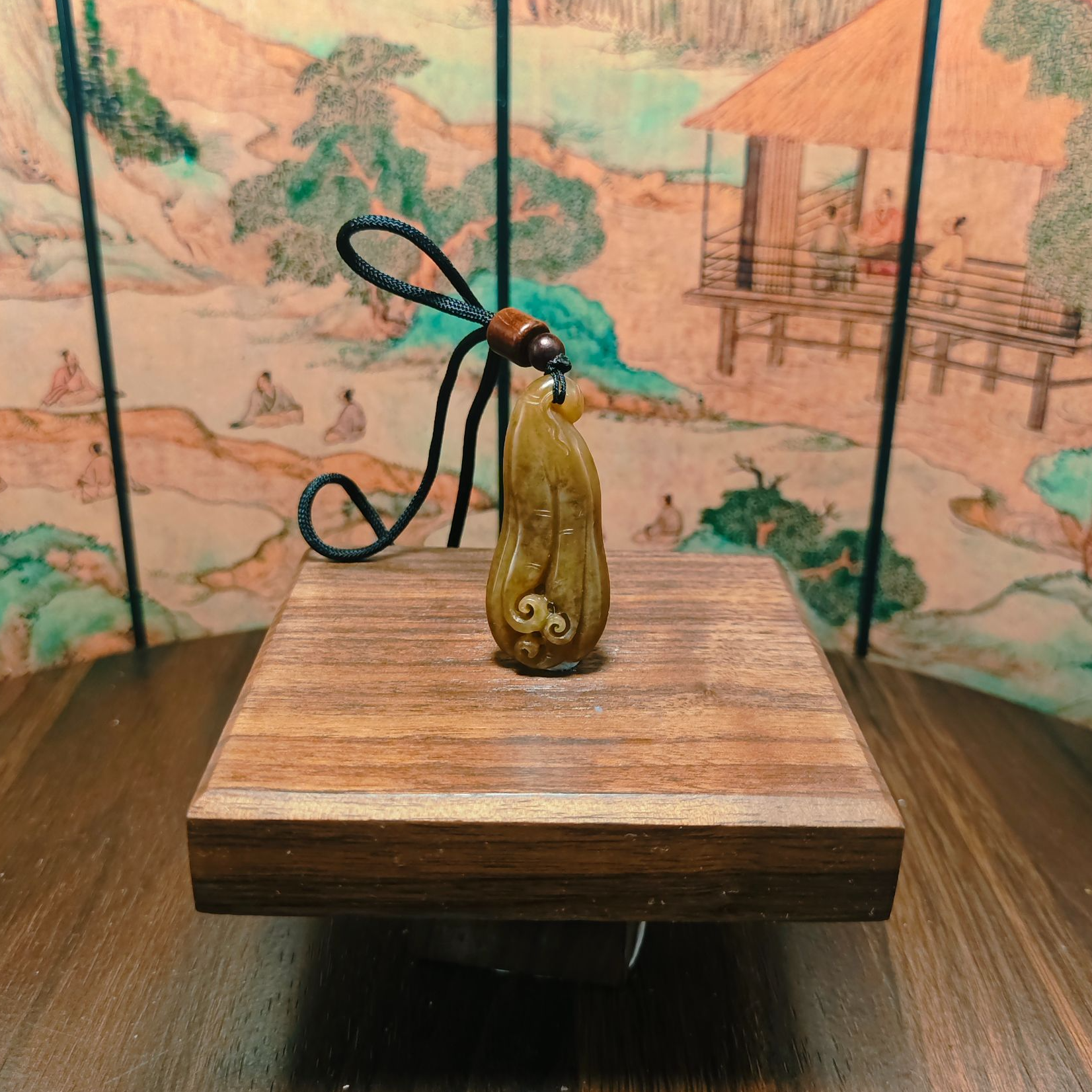 G和田玉福瓜吊坠0845