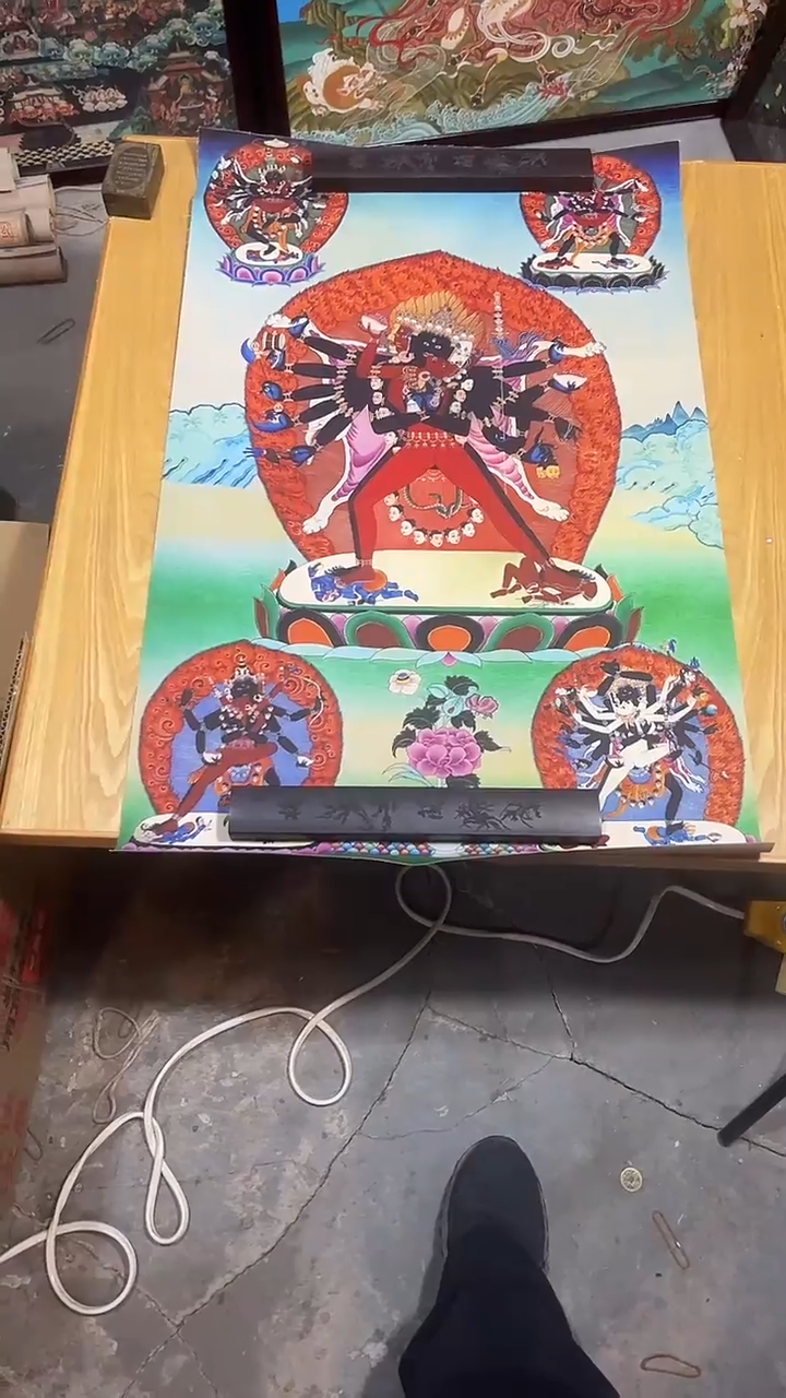 卷轴画卷轴画唐卡商品