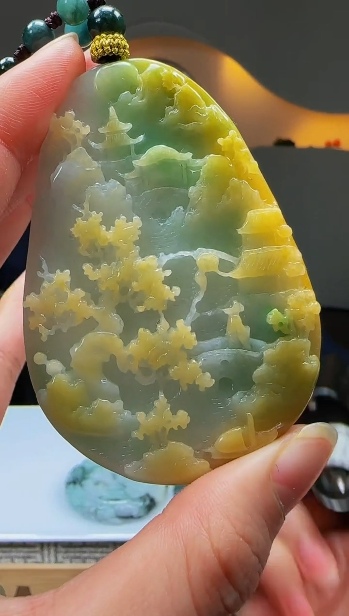 【闪购商品】定制翡翠未镶嵌Q03939翡翠毛货