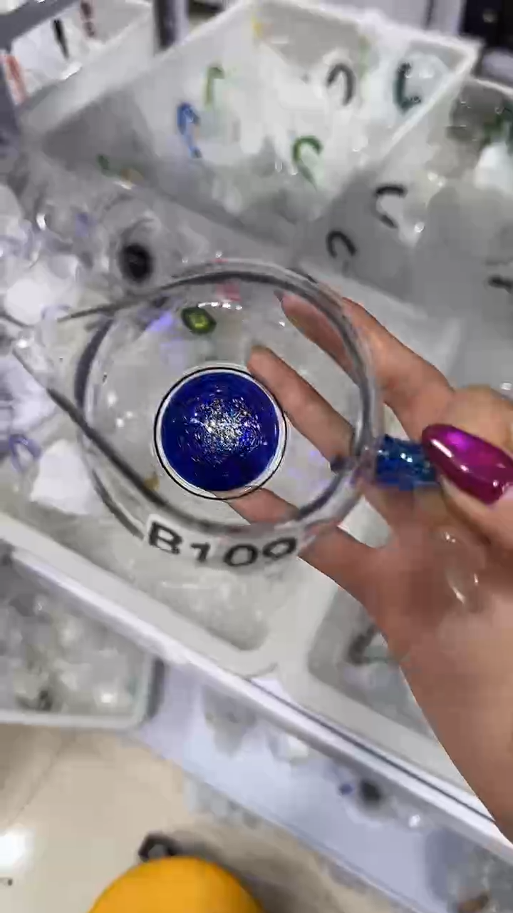 星空地主蓝金把手公道杯