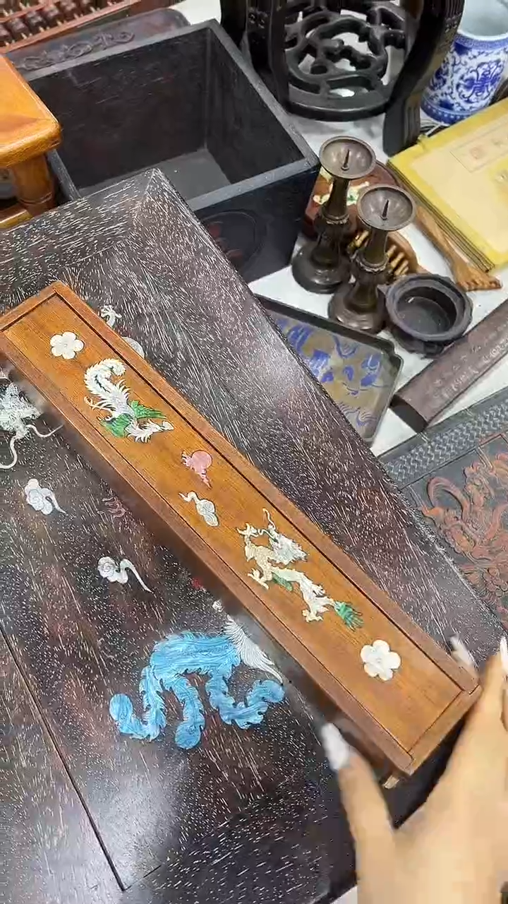 木沐头淘摆件木雕件