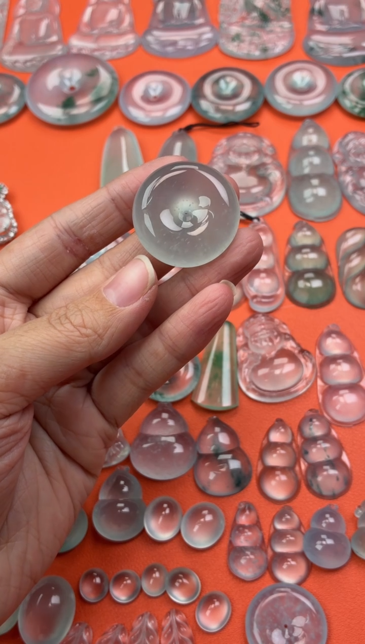 吊坠(不含链)未镶嵌翡翠59 平安扣 29.3 10.3