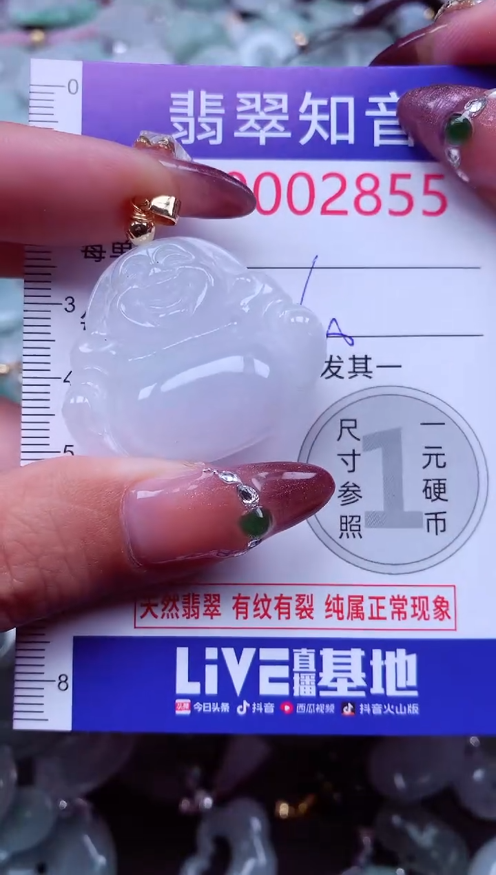 吊坠(不含链)未镶嵌翡翠2855