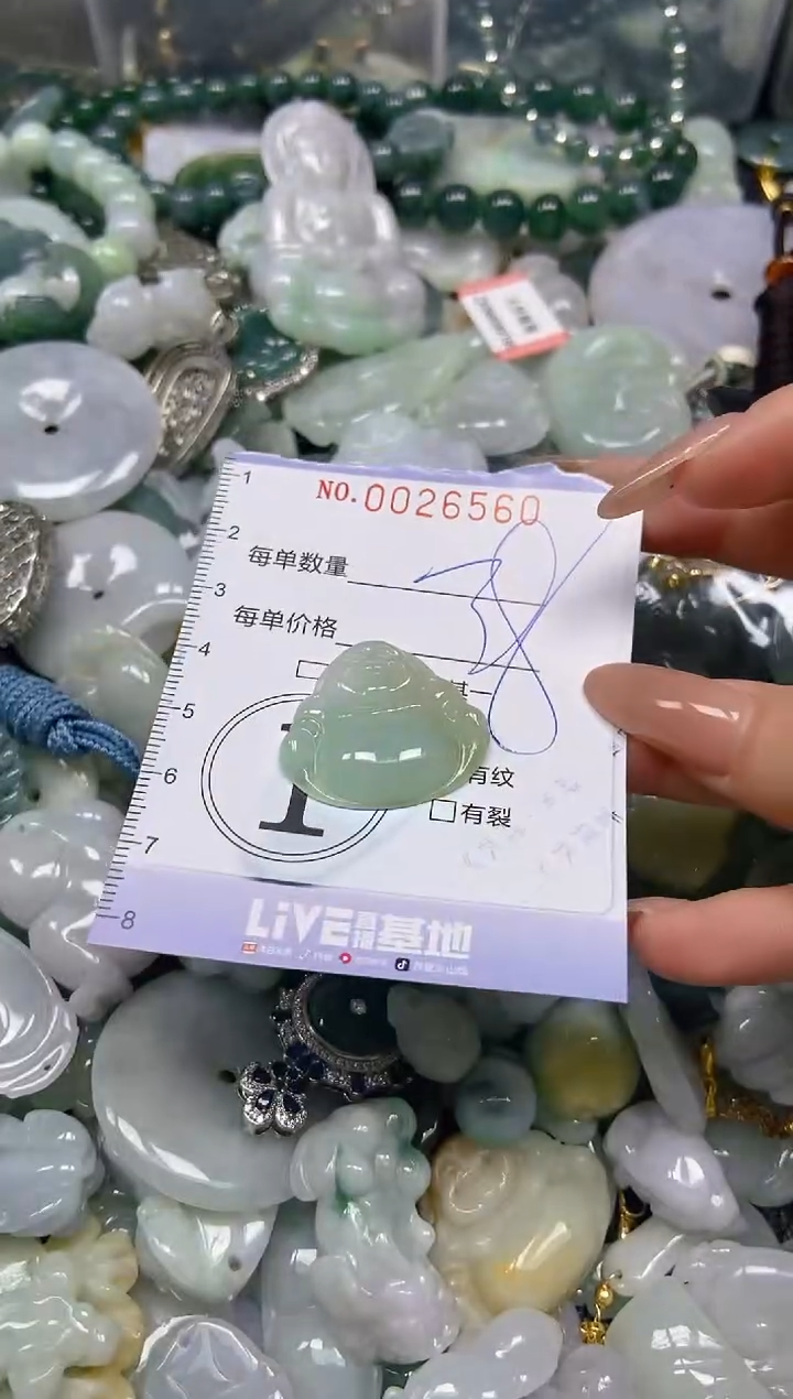 【闪购商品】翡翠颈饰未镶嵌闪购0026560