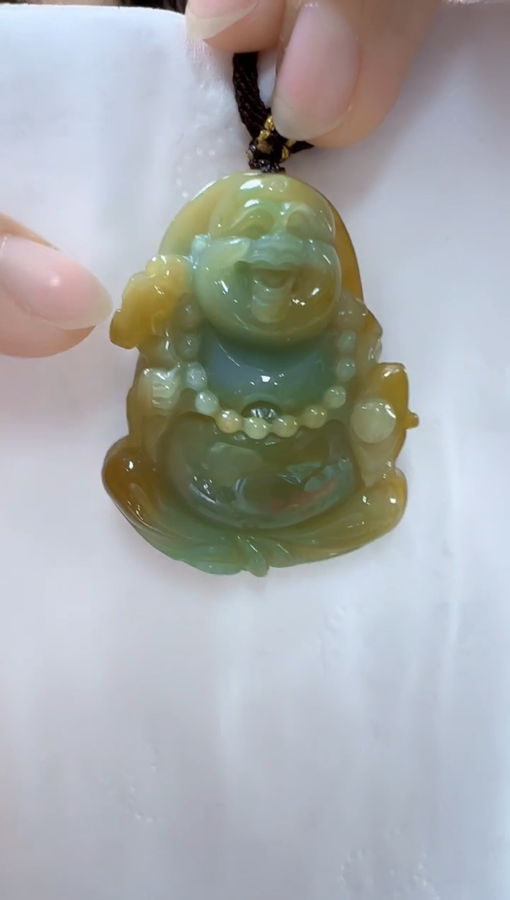 【闪购商品】翡翠未镶嵌颈饰孤品佛公