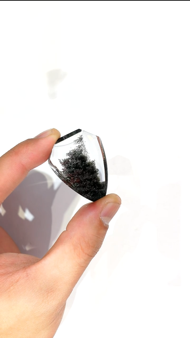 吊坠(不含链)未镶嵌水晶绿幽灵吊坠