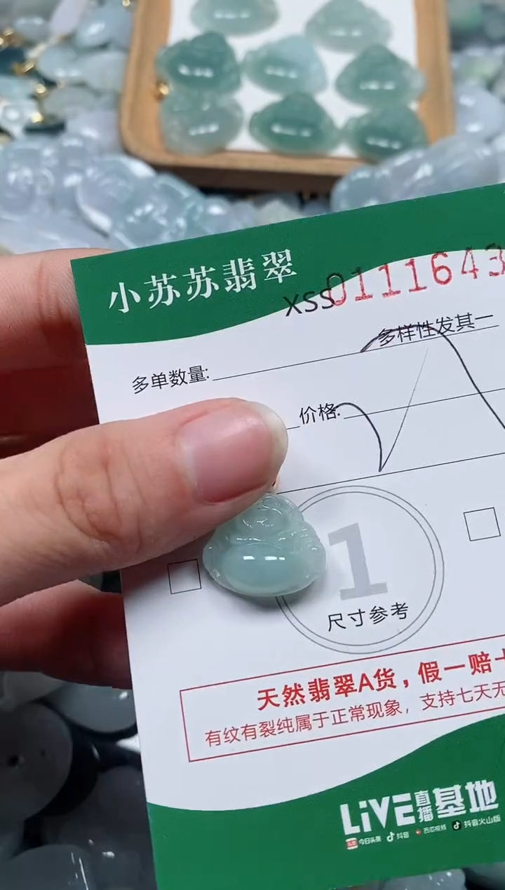 【闪购商品】翡翠颈饰未镶嵌闪购商品0111643