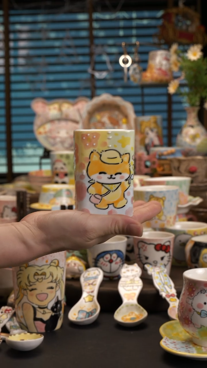 【闪购商品】【原创设计】景德镇手绘陶瓷