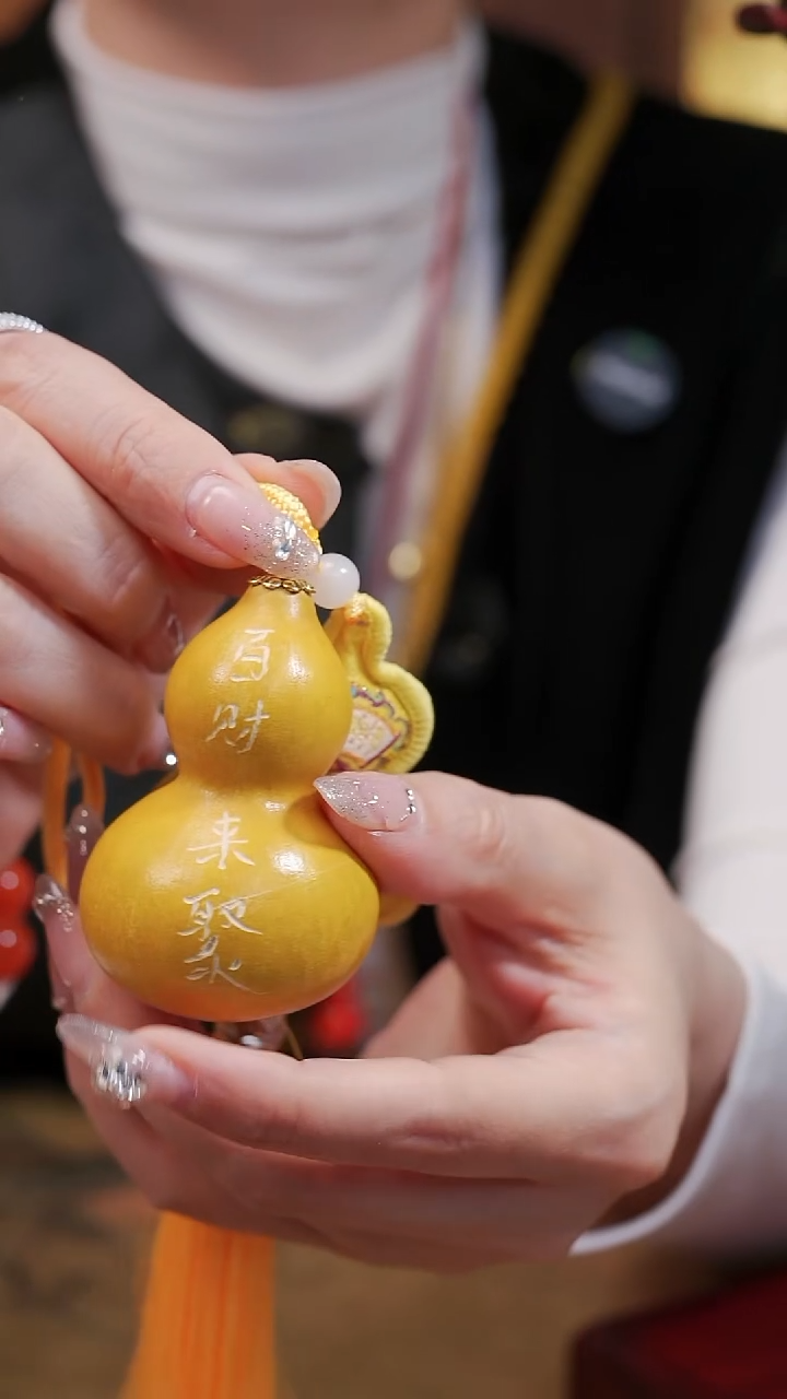 186漆艺工艺小葫芦19.9