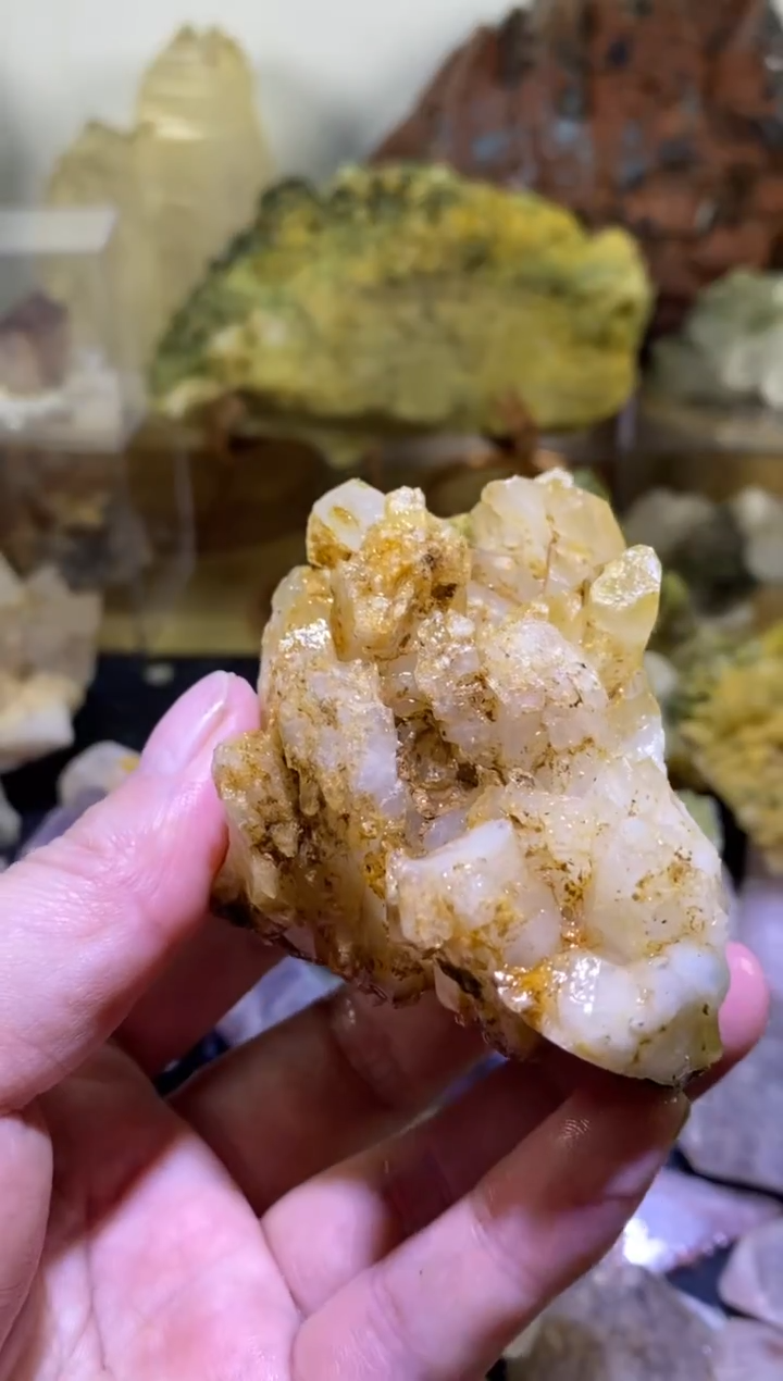 未镶嵌珠宝半成品水晶69号166g四川超七花园水晶