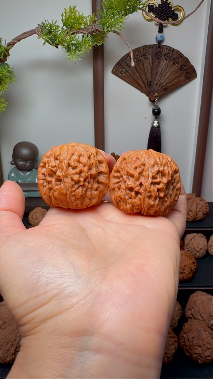 把件文玩核桃蓟县一代门墩货头 边43