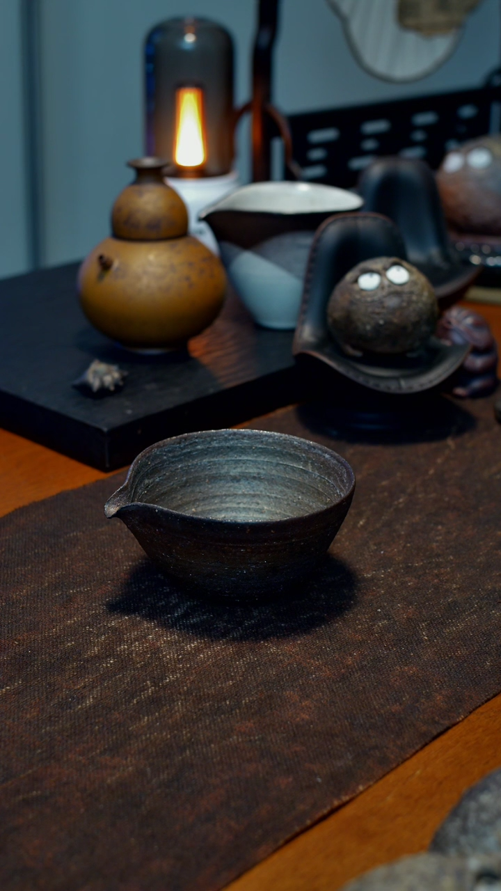 【闪购商品】柴烧手作公道120ml陶泥