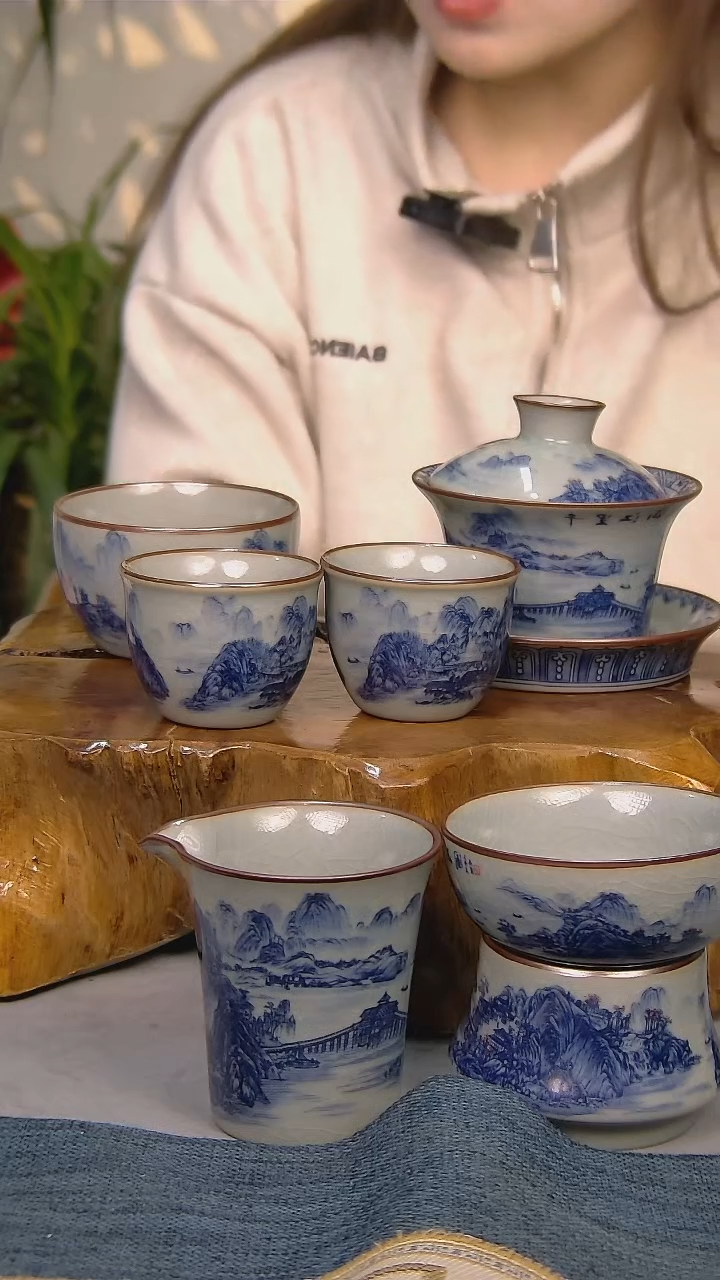 【闪购商品】简装家用款6件套 陶瓷家用茶具系列