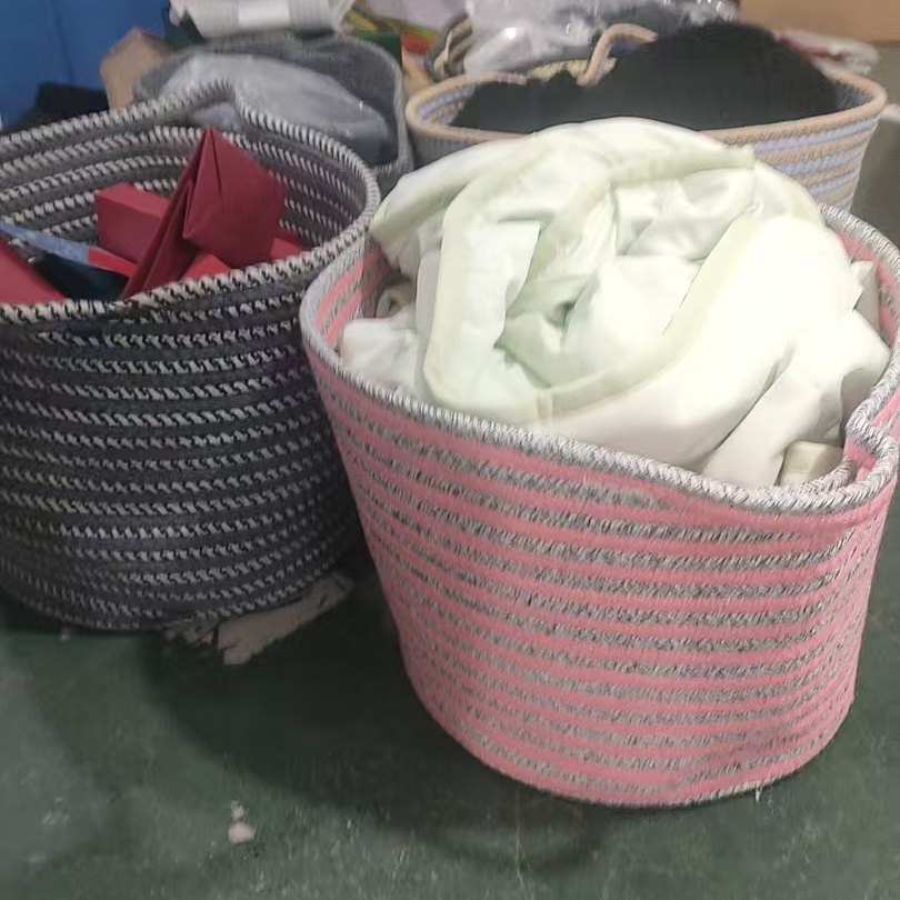 多色收纳筐发1个不止图片色